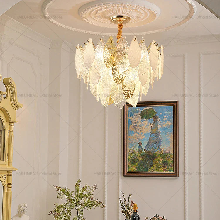 Afralia™ French Crystal Chandelier for Elegant Living Room, Bedroom, or Restaurant