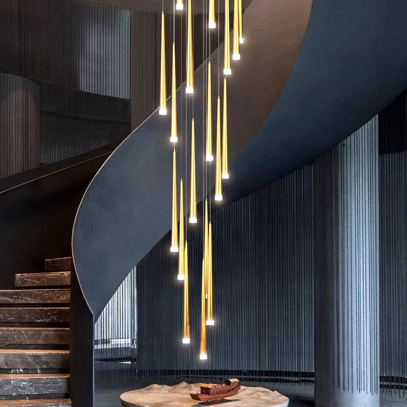 Afralia™ Modern Indoor Pendant Lighting Chandelier for Living Room Chamber