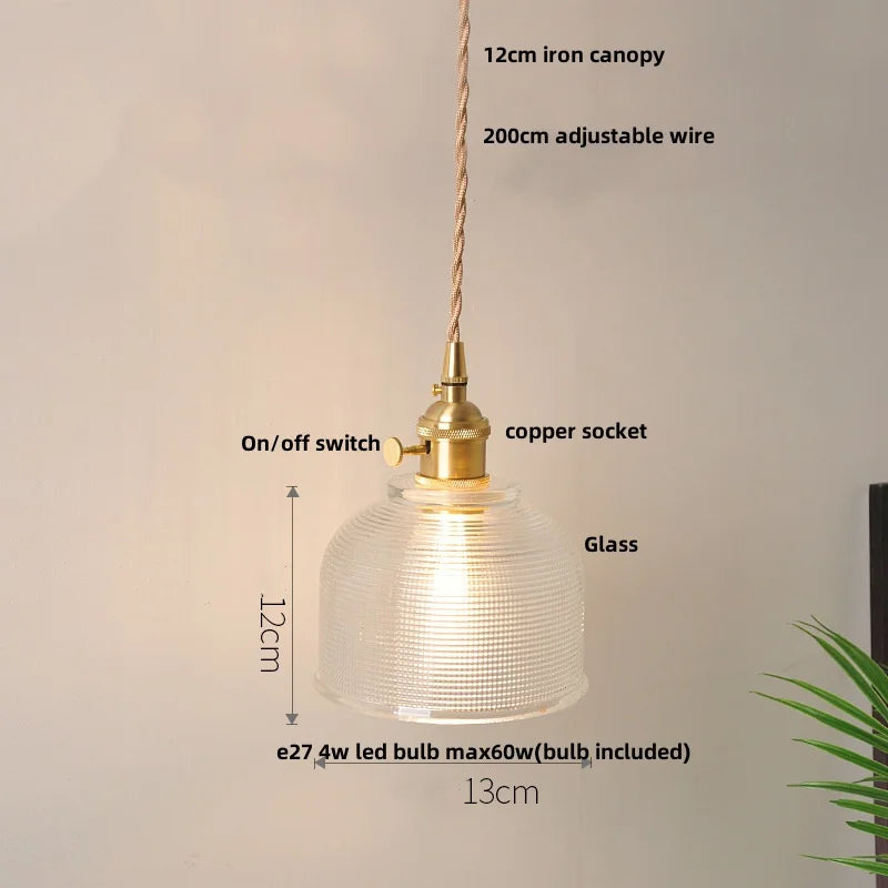 Afralia™ Modern White Glass Pendant Lamp Knob Switch LED Light Fixture Luminare