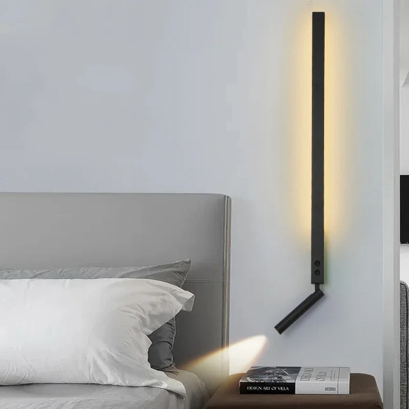 Afralia™ Adjustable Angle LED Wall Lamp 3000K Sconces for Bedside Reading