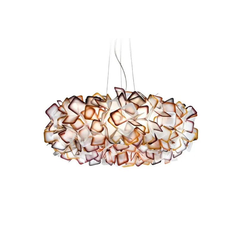 Afralia™ Elegant Petal Chandelier Pendant Light for Dining Room Ceiling Lighting