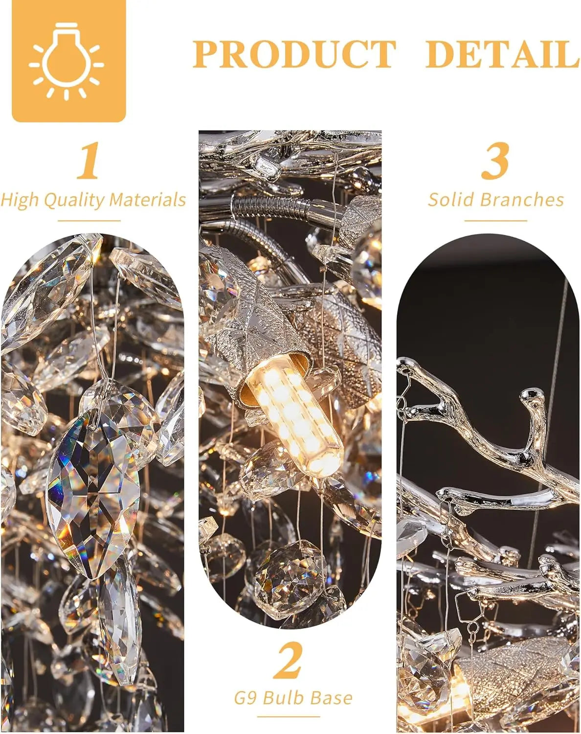 Afralia™ Silver Crystal Chandelier for Modern Staircases and Living Rooms