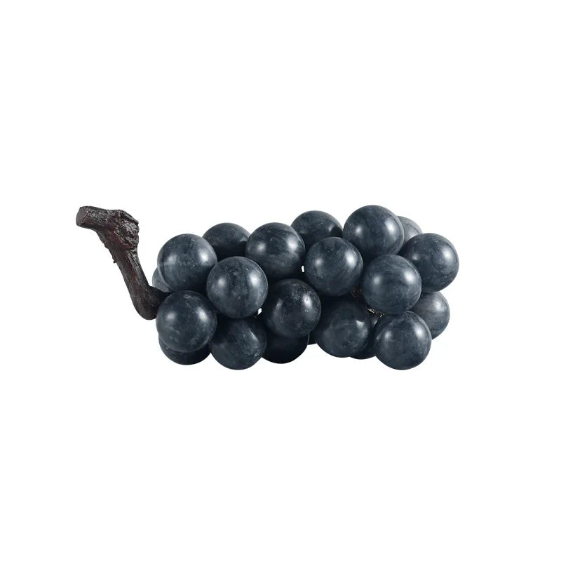 Afralia™ Marble Grape String Sculpture Room Decor Craft Ornaments