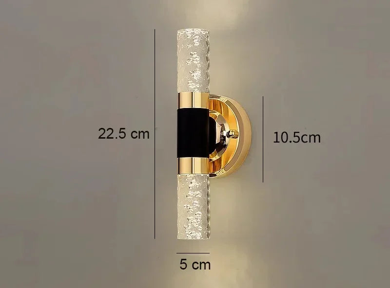 Afralia™ Gold Vanity Lights 2-Light Bathroom Sconces for Modern Mirrors