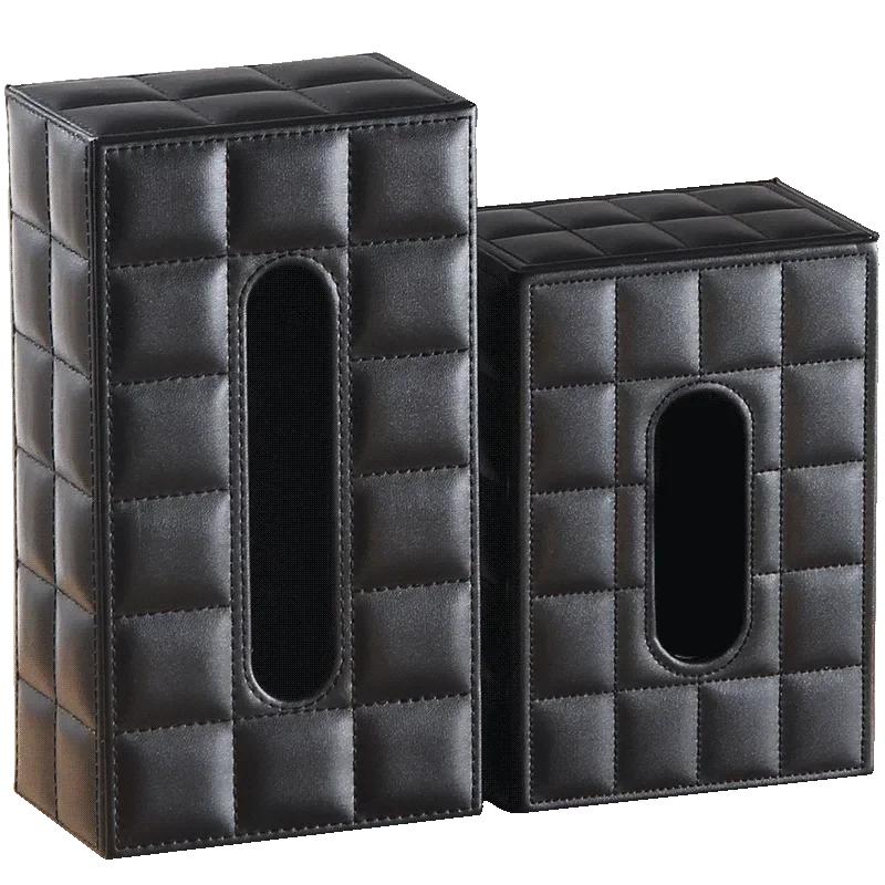 Afralia™ Desktop Tissue Box Holder: Elegant Paper Towel Storage Tray for Home and Office