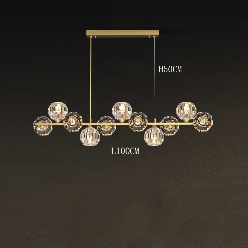 Afralia™ Nordic Dining Room Pendant Ceiling Chandelier for Indoor Living Room Lighting