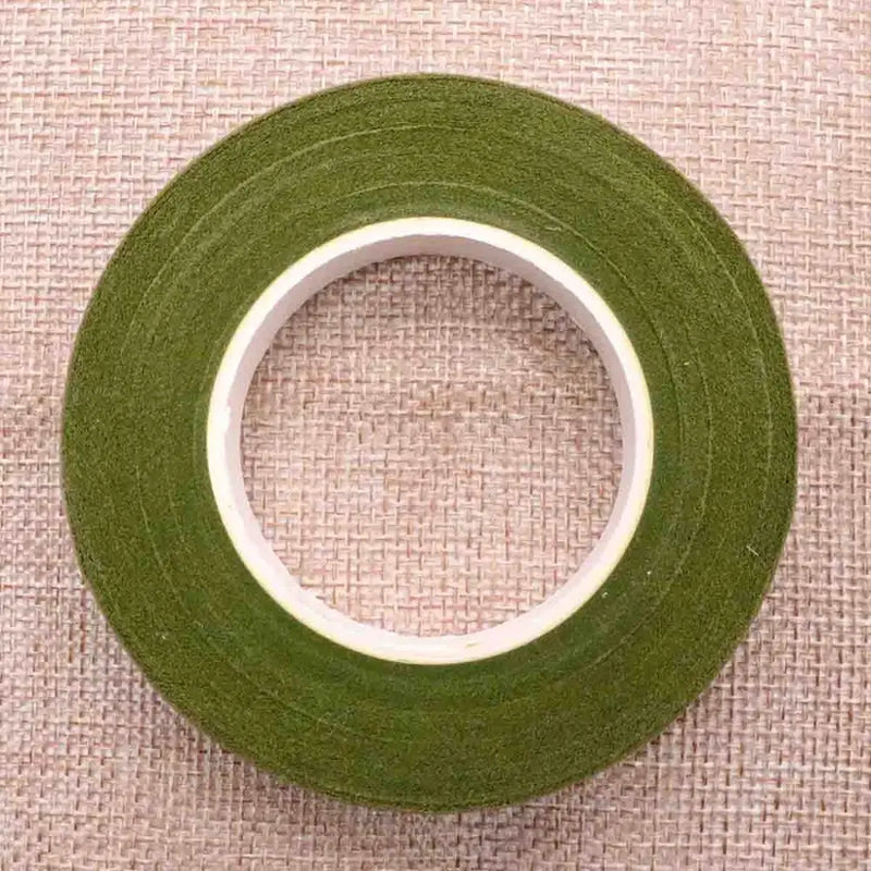 Afralia™ Green Florist Tapes 12mm*45m Stretchy Corsages Stamen Wrap Buttonhole Artificial Flower