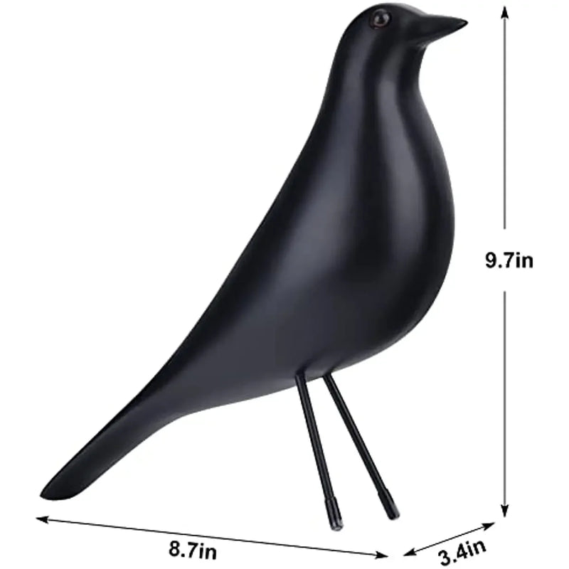 Afralia™ Resin Bird Statue Sculpture: Modern Minimalist Decor for Living Room