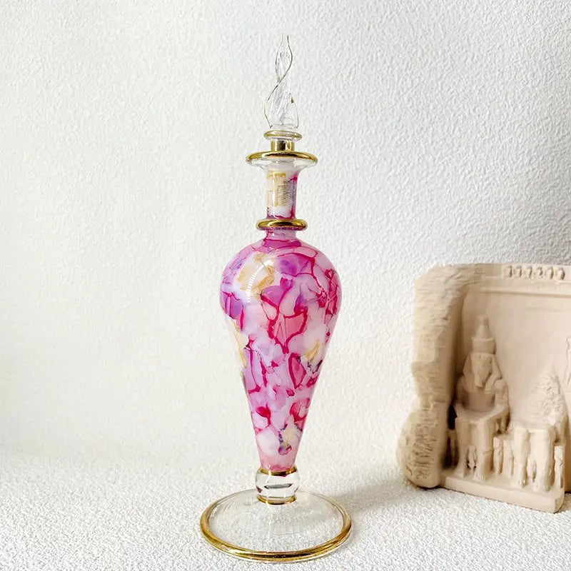 Afralia™ Glass Bottle Jewelry Ornaments, Colorful Souvenirs