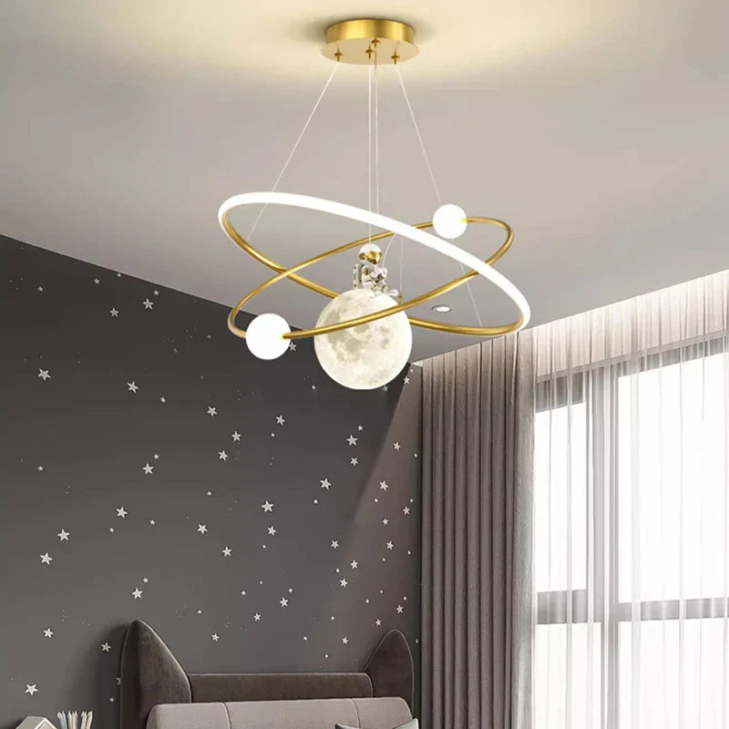 Afralia™ LED Pendant Chandelier for Bedroom and Living Room Lighting