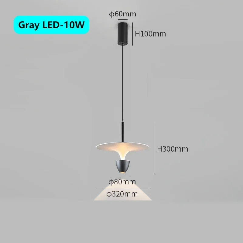 Afralia™ Nordic Art Saucer Suspension Lights for Modern Home Decor & Dining Room