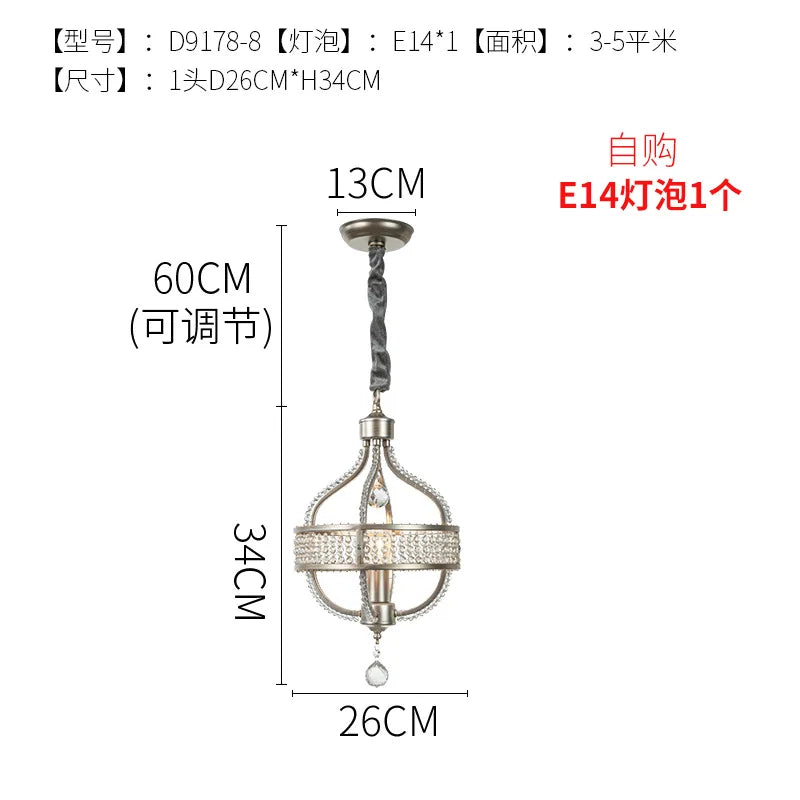 Afralia™ Crystal Chandelier: Luxe Nordic Bedroom Living Room Pendant Light