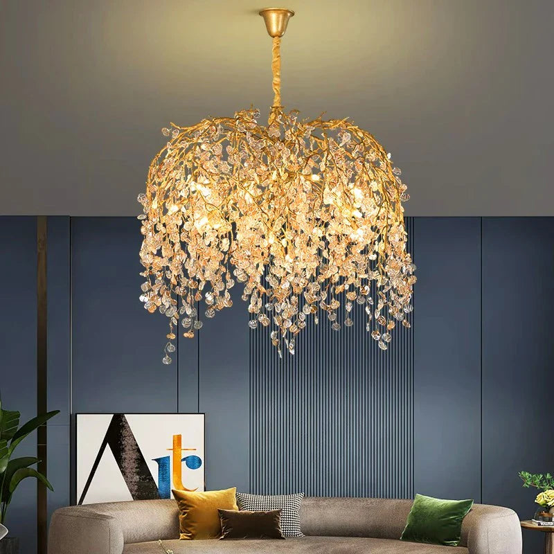 Afralia™ Modern Indoor Pendant Lights LED Chandelier for Dining Room