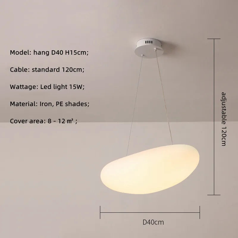 Afralia™ LED Cobblestone Chandelier with Smart Dimmable Lights - Modern Indoor Lighting Fixtures