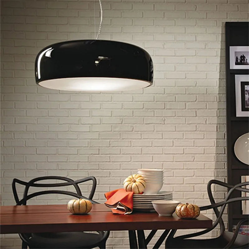 Afralia™ Smithfield Pendant Lamp - Black & White Designer Italian Light