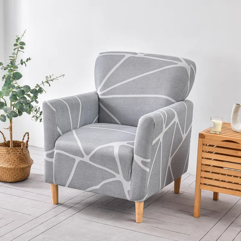 Afralia™ Accent Chair Cover Slipcovers | Stretch Sofa Couch Case