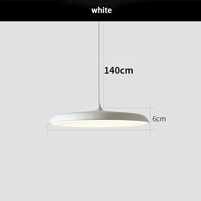 Afralia™ Modern UFO Pendant Light for Kitchen Living Room Dining Table