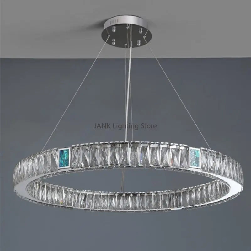 Afralia™ Luxury Crystal Shell Chandelier: Modern LED Pendant Lights for Home Décor