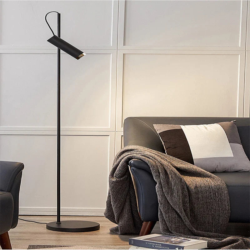 Minimalist LED Floor Lamp by Afralia™ for Modern Living Room, Bedroom, and Sofa Lighting