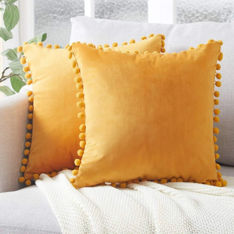 Afralia™ Velvet Cushion Cover: Soft & Stylish Decor for Home & Sofa