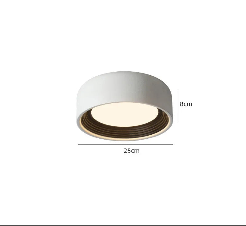 Afralia™ LED Ceiling Lights: Modern Dimmable Square Circular Lamps for Bedroom, Aisle, Home Lighting