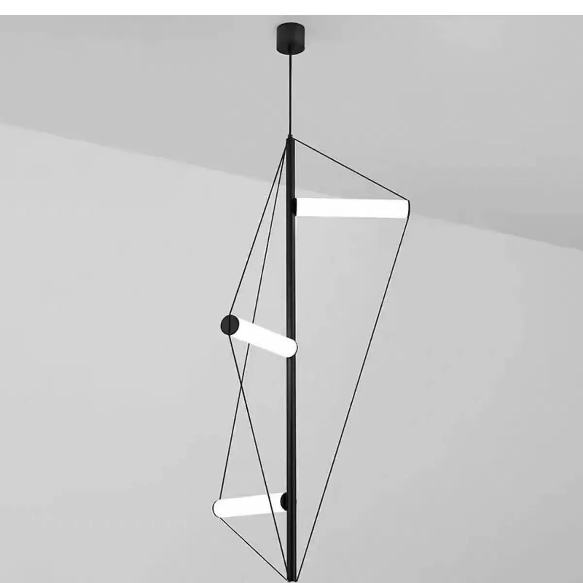 Afralia™ Disc Pendant Light: Modern Minimalist LED Chandelier for Bedroom Decor