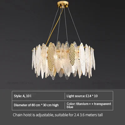 Afralia™ Crystal Chandelier: Elegant European Style for Living, Bedroom, Dining Room