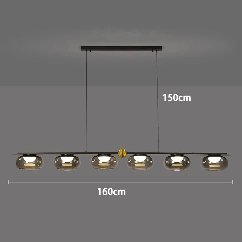 Afralia™ LED Pendant Chandeliers for Modern Home Decor and Indoor Lighting