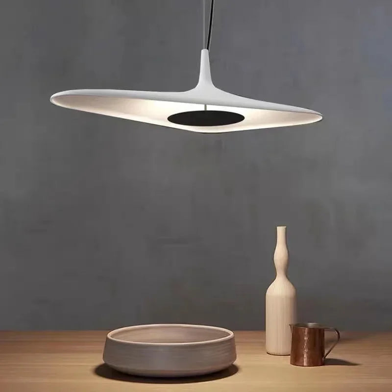 Afralia™ Nordic LED Pendant Lights: Modern Resin Droplight for Home Decor and Dining Room