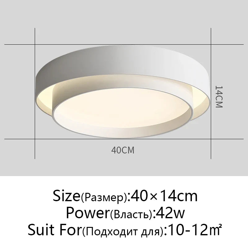 Afralia™ Modern Copper Ceiling Light for Living Room Bedroom Decor