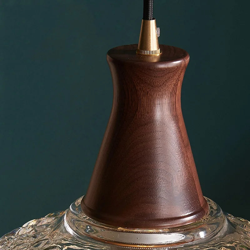 Afralia™ Modern LED Glass Pendant Light for Bedroom Kitchen Dining Room Fixtures