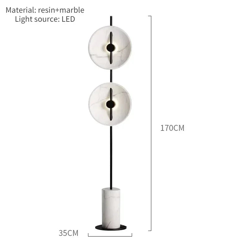 Nordic LED Floor Lamp by Afralia™ - Modern Lighting for Home Decor