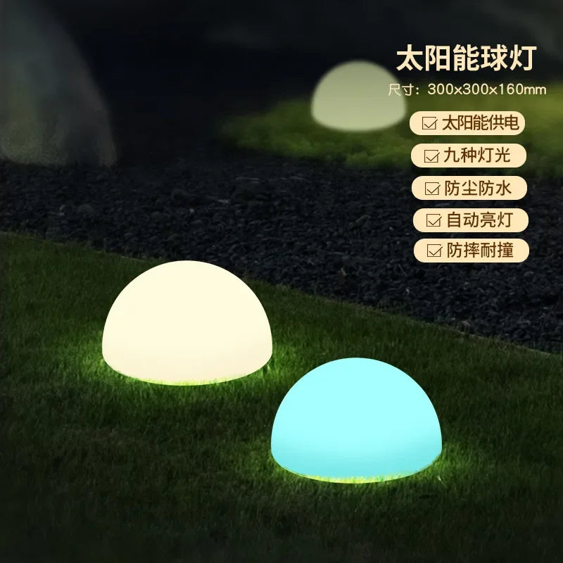 Afralia™ Solar Stone Light: Waterproof LED Lamp for Outdoor Patio, Yard, Garden, Lawn