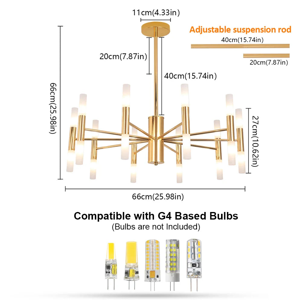 Afralia™ Modern LED Chandelier: Elegant Hotel Hall & Living Room Ceiling Light