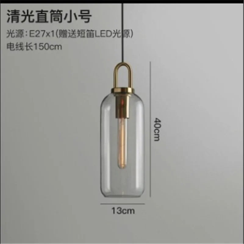 Afralia™ Nordic Glass Ball Pendant Lights for Dining Room & Kitchen Lighting