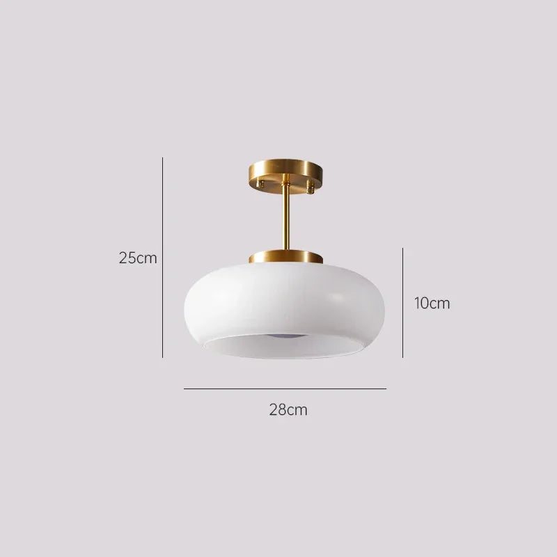 Afralia™ Glass Ball LED Pendant Lights for Home Decor Luminaires