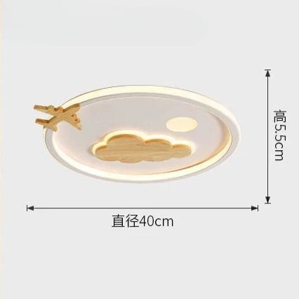Afralia™ Cloud Lamp: Children's Bedroom Ceiling Light, Nordic Style, Modern, Romantic, Warm, Creative
