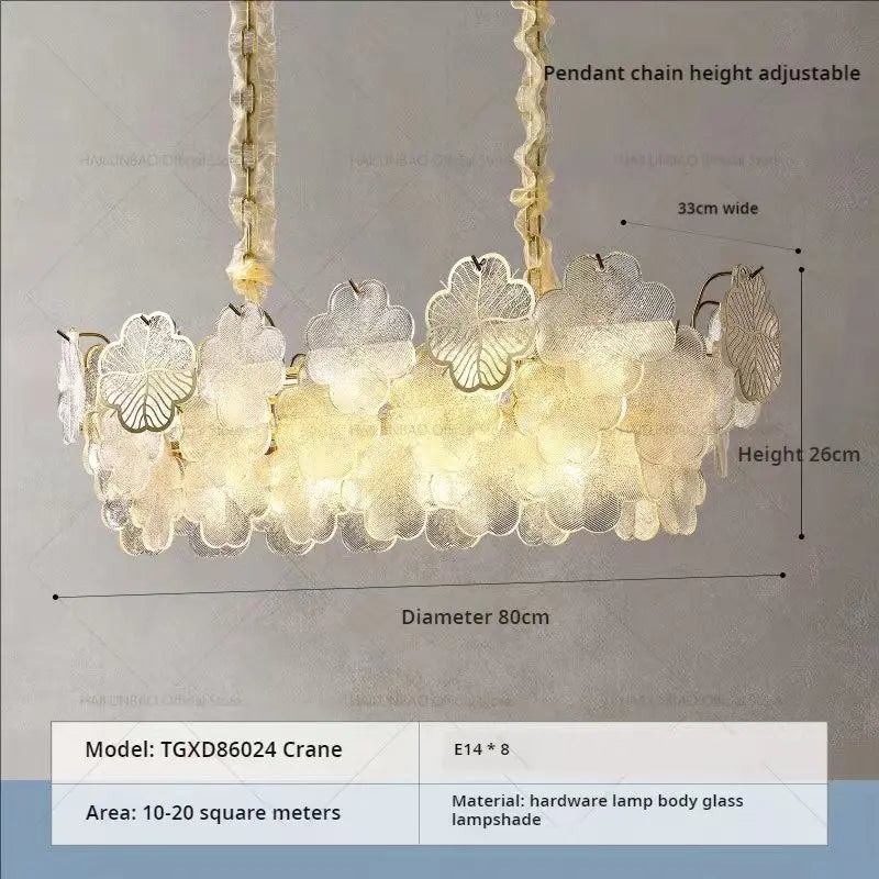 Afralia™ Crystal Chandelier: French Modern Light Luxury for Living Room, Dining Room, Bedroom