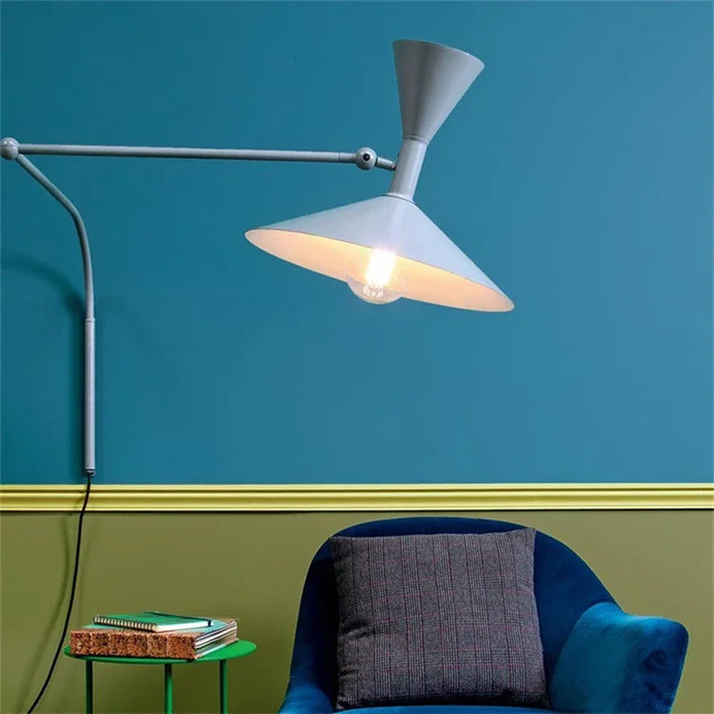 Afralia™ Marseille Rotary Wall Lamp - Adjustable Up/Down Lighting for Living Room & Bedroom