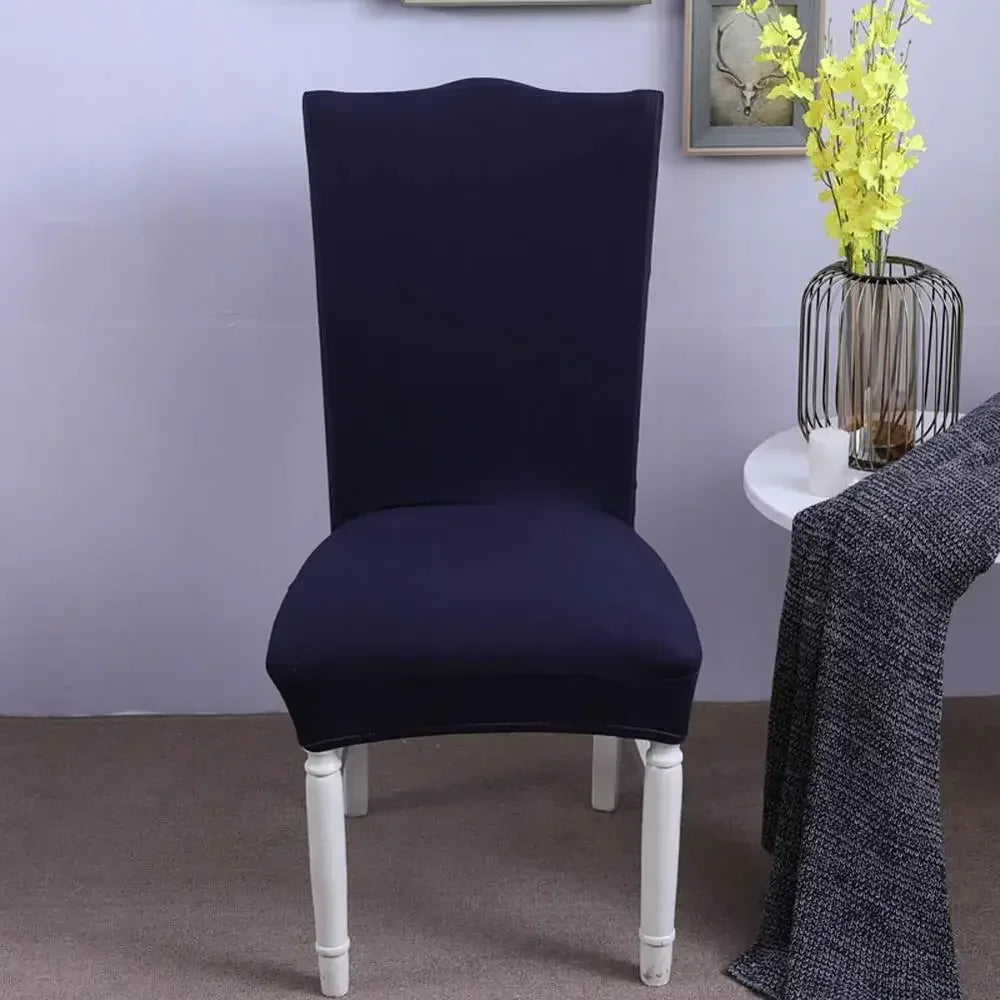 Afralia™ Spandex Stretch Solid Chair Cover Slipcover - Multifunctional Sofa Seat Case