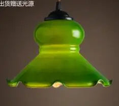 Afralia™ Blue Glass Pendant Lights for Bedroom Dinning Living Room