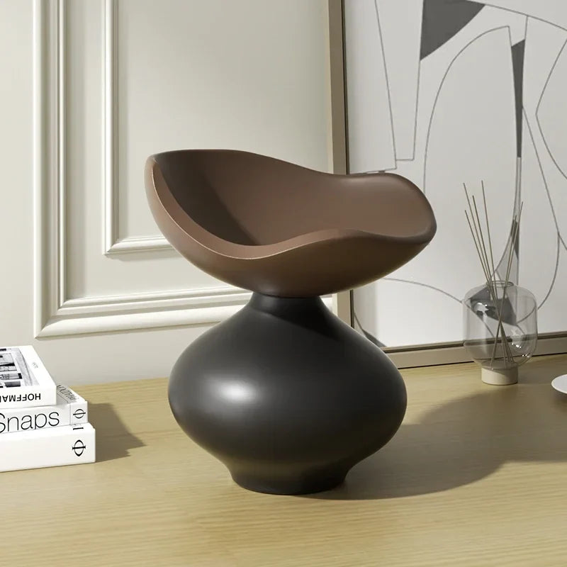 Ceramic Fruit Dish Desktop Organizer by Afralia™ - Home Decor Figurine Collection