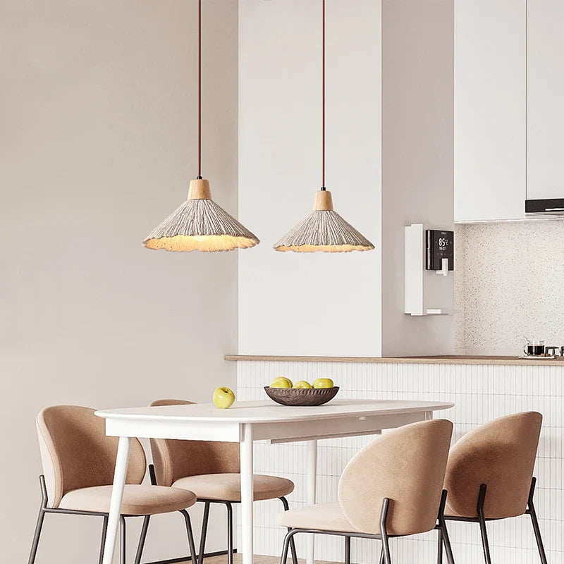 Afralia™ Concrete Pendant Lights: LED E27 Designer Industrial Kitchen Fixture for Home Restaurant