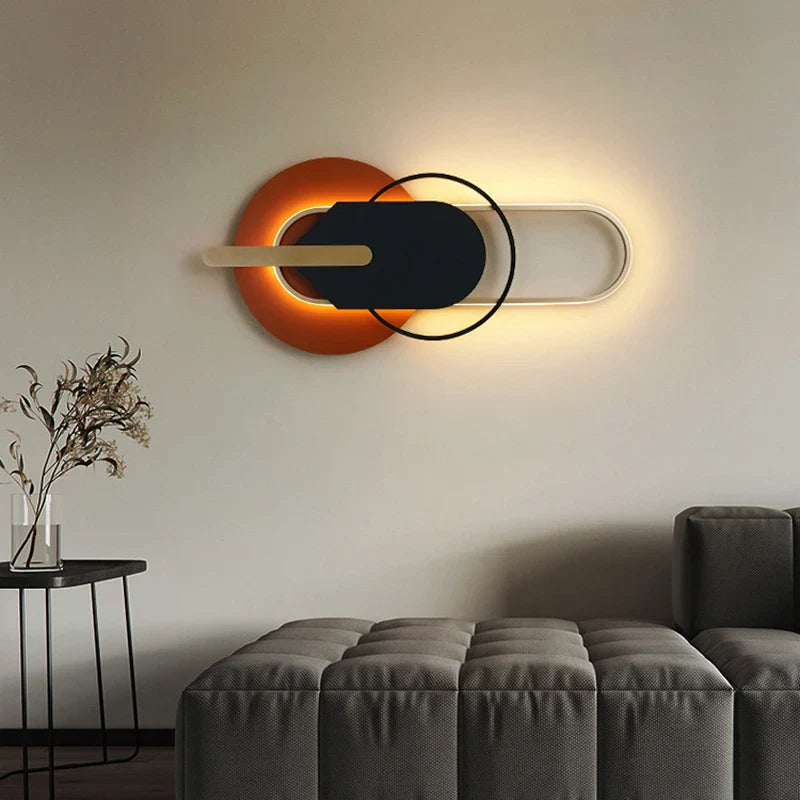 Afralia™ LED Wall Lamp: Modern Nordic Bedroom Living Room Light Fixture