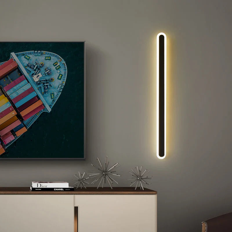 Afralia™ Modern LED Wall Lamp for Bedroom Living Room Porch Sofa Bar Decor