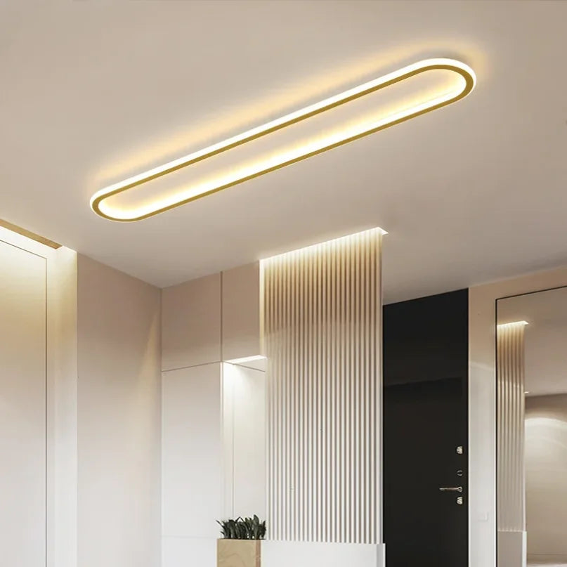 Afralia™ LED Ceiling Lights: Modern Aisle Cloakroom Corridor Balcony Fixture for Home Lighting