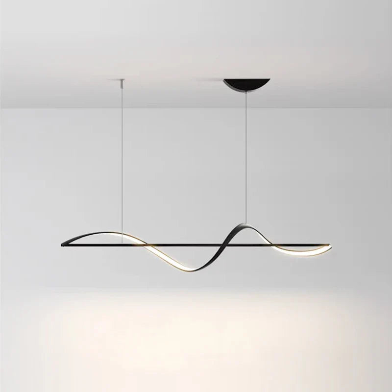 Afralia™ Modern Smart Pendant Lights for Dining Room Chandeliers Decor - Stylish Salon Decoration