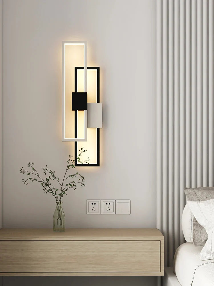 Afralia™ Nordic LED Wall Lamp for Living Room Bedroom Home Decor