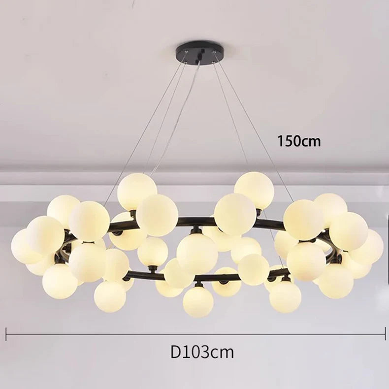 Afralia™ Modern LED Pendant Light Chandeliers for Living and Dining Room Lighting