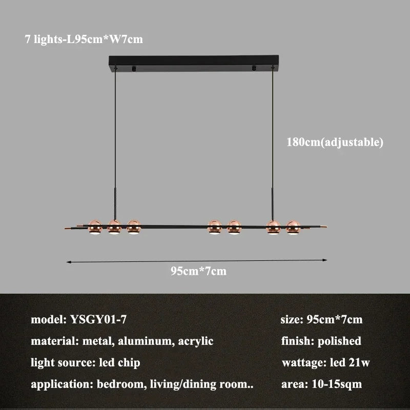 Afralia™ Stainless Steel Pendant Lamp: Modern Luxury Chandelier for Living Room, Bedroom, and Restaurant